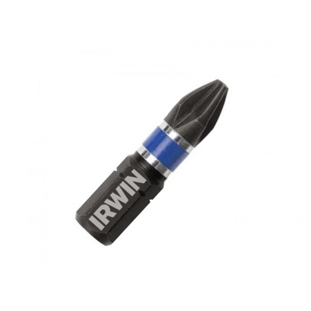 Бита IMPACT 1/4"/25мм PH2 20шт, IRWIN Бита IMPACT 1/4"/25мм PH2 20шт, IRWIN