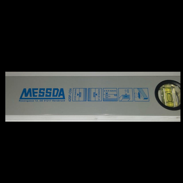 Строительный уровень алюминиевый MESSDA-BMI 620200P,длина 200 см Строительный уровень алюминиевый MESSDA-BMI 620200P,длина 200 см