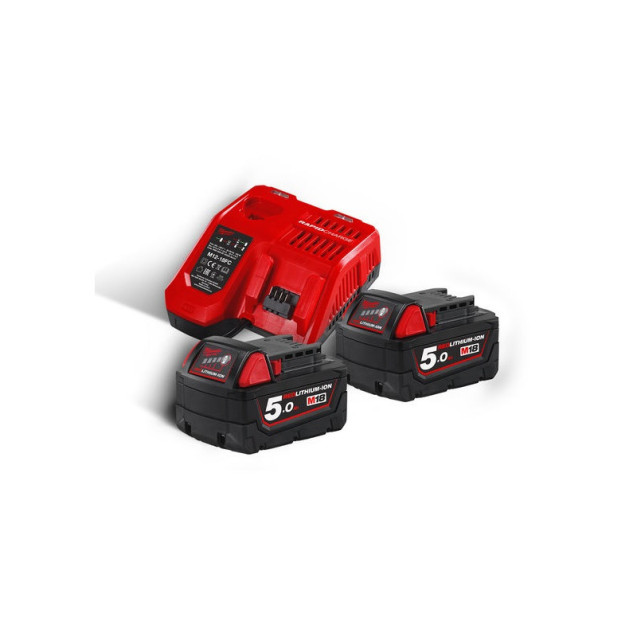 Аккумулятор Li-Ion M18 NRG-502/2 (В5 2шт; з/у M12-18C) 4933459219