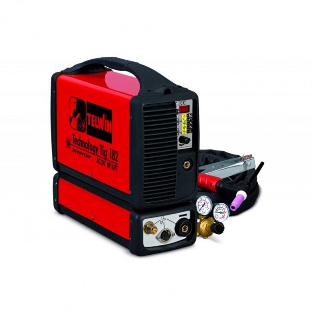 Аппарат аргонно-дуговой сварки Telwin TECHNOLOGY TIG 182 AC/DC-HF/LIFT 230V+AC Аппарат аргонно-дуговой сварки Telwin TECHNOLOGY TIG 182 AC/DC-HF/LIFT 230V+AC