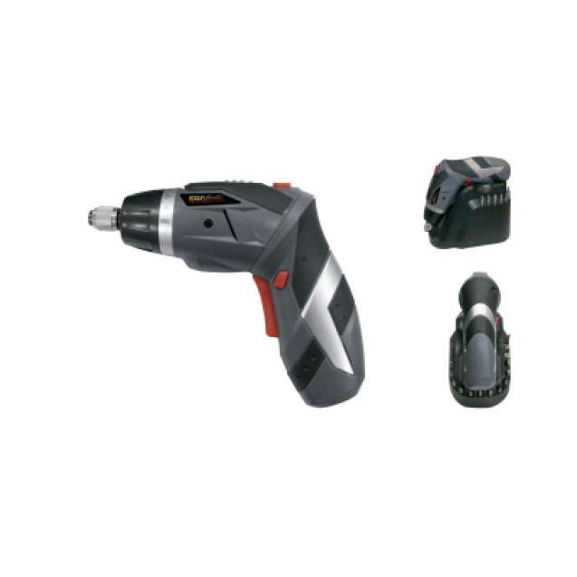 Аккумуляторная отвертка с LI-ION BATTERY AND PLASTIC SUPPORT 3,6 V (110-230 V)