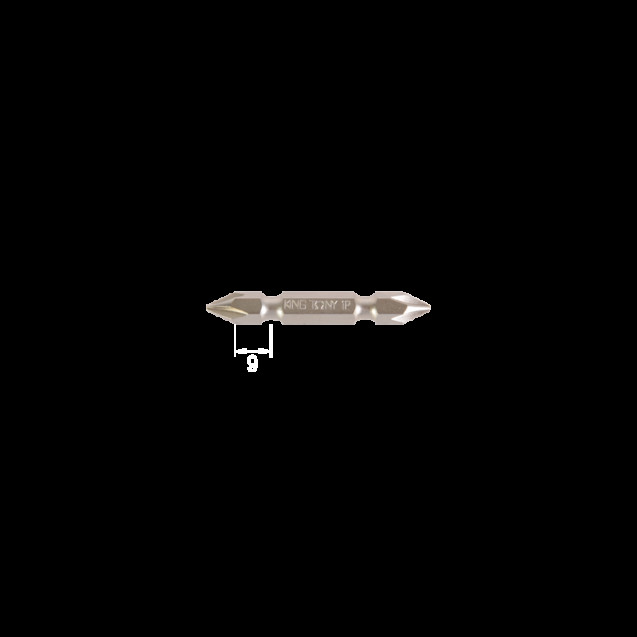Бита филлипс двухсторонняя 1/4" №1 50мм Бита филлипс двухсторонняя 1/4" №1 50мм