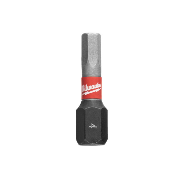 Біта SHOCKWAVE MILWAUKEE, Hex4, 25мм, (2шт)