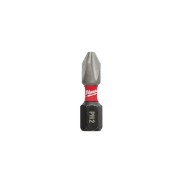 Біта SHOCKWAVE MILWAUKEE, PH1, 25мм, (2шт) Біта SHOCKWAVE MILWAUKEE, PH1, 25мм, (2шт)