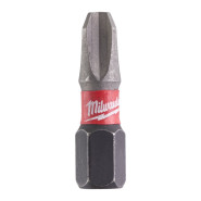 Біта SHOCKWAVE MILWAUKEE, PH3, 25мм, (2шт) Біта SHOCKWAVE MILWAUKEE, PH3, 25мм, (2шт)