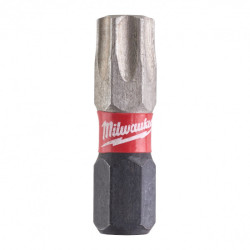 Біта SHOCKWAVE MILWAUKEE, TX40, 25мм, (2шт) Біта SHOCKWAVE MILWAUKEE, TX40, 25мм, (2шт)