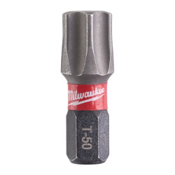 Біта SHOCKWAVE MILWAUKEE, TX50, 25мм, (2шт) Біта SHOCKWAVE MILWAUKEE, TX50, 25мм, (2шт)
