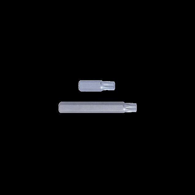Бита торцевая 10мм TORX T30 с отверстием L=80мм (уп.6) Бита торцевая 10мм TORX T30 с отверстием L=80мм (уп.6)