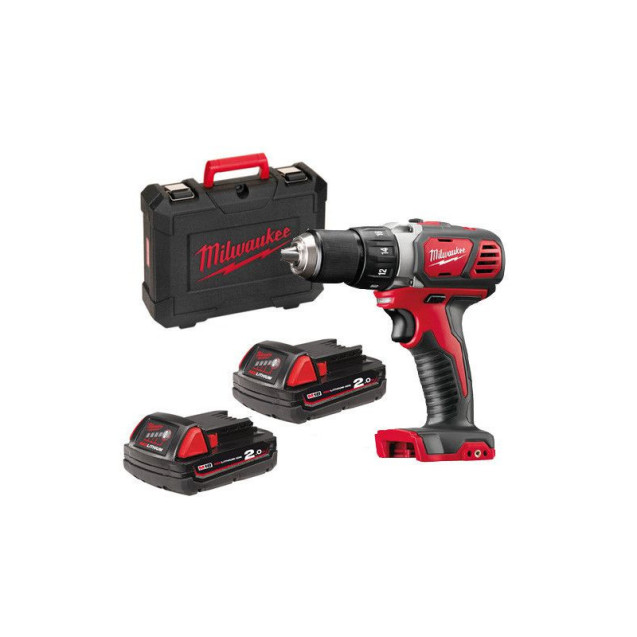 Дрель-шуруповерт MILWAUKEE M18 BDD-202C крутящий момент 50Нм 4933443555 ХИТ Дрель-шуруповерт MILWAUKEE M18 BDD-202C крутящий момент 50Нм 4933443555 ХИТ