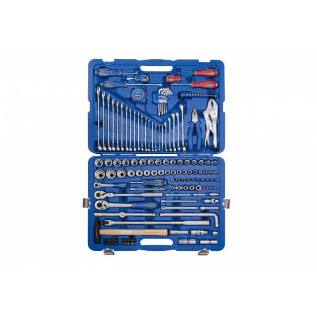 Набор инструментов универсальный 143 ед. 1/4"+1/2"+3/8" 6-ти гранные