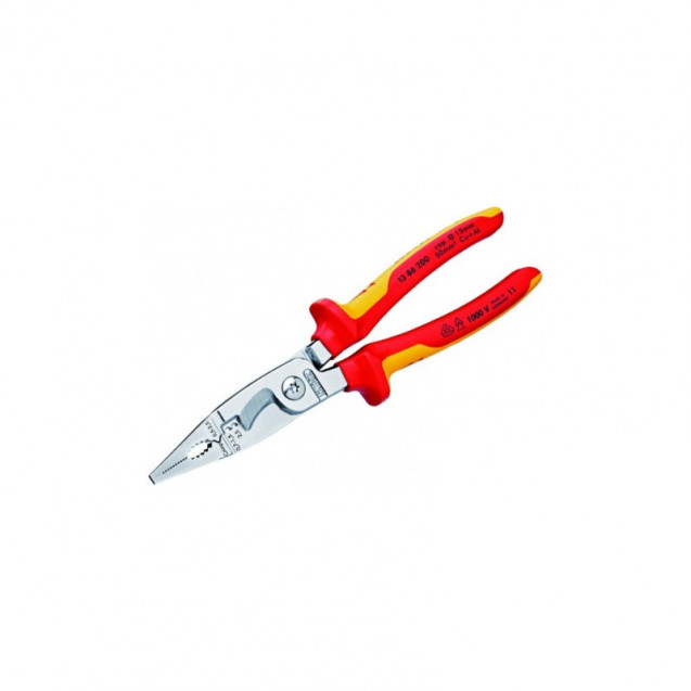 Многофункциональные клещи для электромонтажных работ KNIPEX 13 86 200