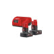 Енергокомплект MILWAUKEE, M12 NRG-402 (+ заряд.пристрій, 2 акум.Х 4Аг) Енергокомплект MILWAUKEE, M12 NRG-402 (+ заряд.пристрій, 2 акум.Х 4Аг)