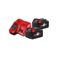 Аккумулятор Li-Ion M18 NRG-402 (В4 2шт; з/у M12-18FC) 4933459215 Аккумулятор Li-Ion M18 NRG-402 (В4 2шт; з/у M12-18FC) 4933459215