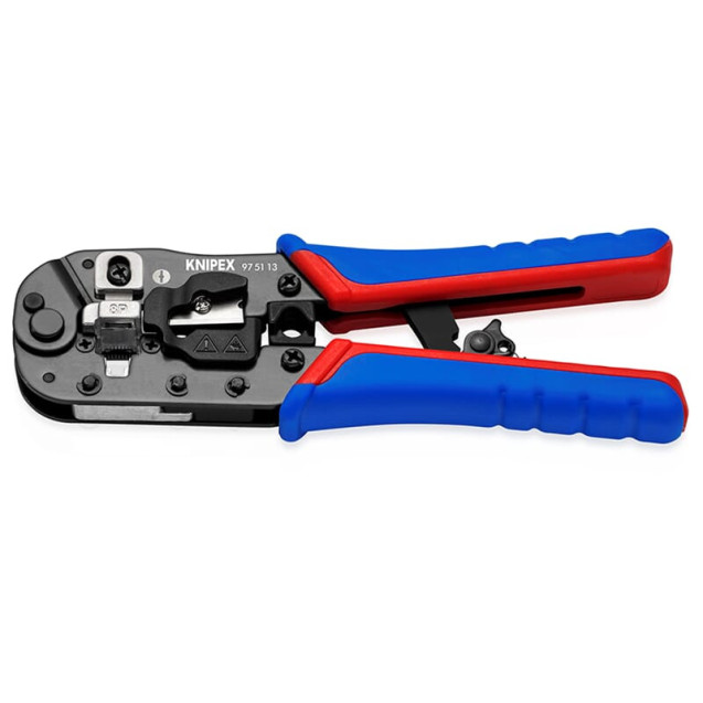 Інструмент для опресовування штекерів типу Western KNIPEX 97 51 13 Інструмент для опресовування штекерів типу Western KNIPEX 97 51 13