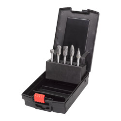 Набор борфрез твердосплавных TC 6 X 10MM 5 предметов MILWAUKEE 4932493577 Набор борфрез твердосплавных TC 6 X 10MM 5 предметов MILWAUKEE 4932493577