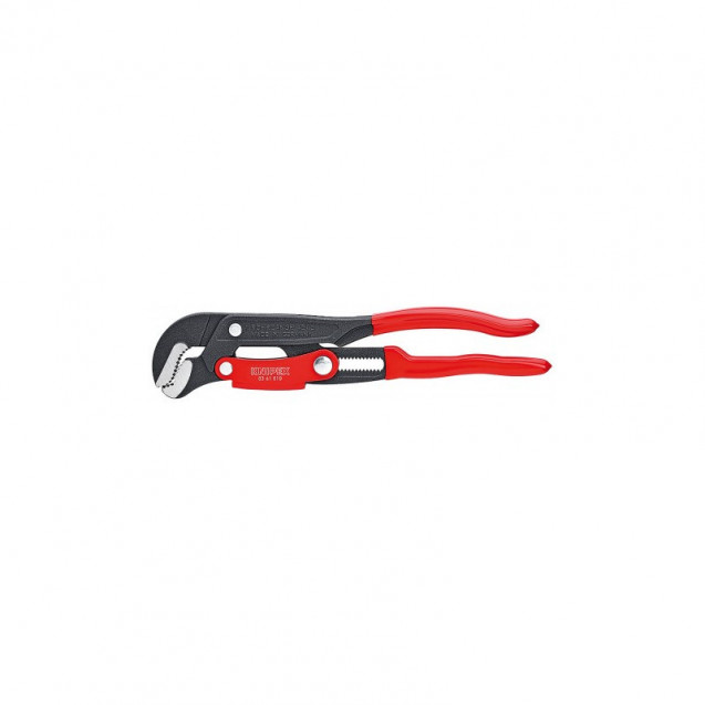 Клещи трубные с S-образным смыканнием губок KNIPEX, 83 61 015, 420мм