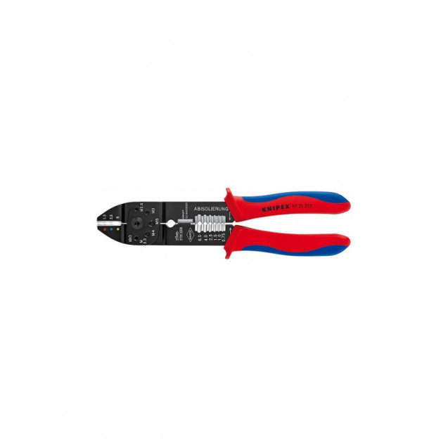 Клещи универсальные для опрессовки и зачистки KNIPEX 97 21 215