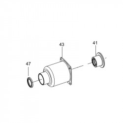 Корпус ударного механизма в сборе (сост.41,43,47) для 33832-180 Корпус ударного механизма в сборе (сост.41,43,47) для 33832-180
