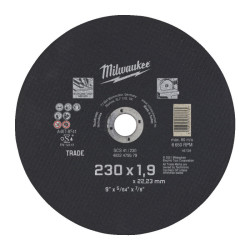Круг отрезной SCS 41/230х1,9 мм MILWAUKEE Круг отрезной SCS 41/230х1,9 мм MILWAUKEE