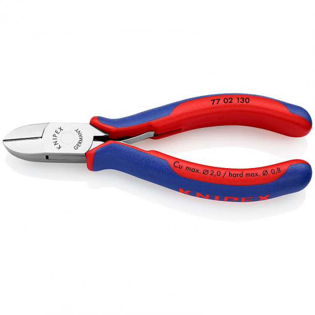 Кусачки боковые для электроники KNIPEX 77 02 130 Кусачки боковые для электроники KNIPEX 77 02 130