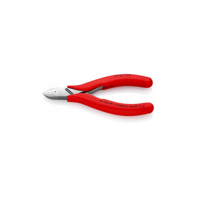 Кусачки боковые для электроники KNIPEX 77 21 115 N Кусачки боковые для электроники KNIPEX 77 21 115 N
