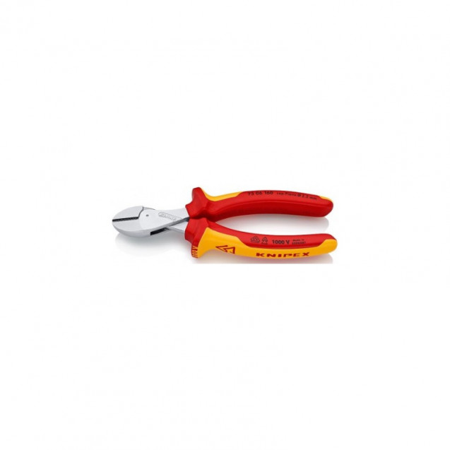 Компактные кусачки боковые X-Cut KNIPEX 73 06 160 Компактные кусачки боковые X-Cut KNIPEX 73 06 160