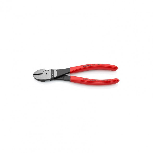 Кусачки боковые, высокой мощности KNIPEX 74 01 180 Кусачки боковые, высокой мощности KNIPEX 74 01 180