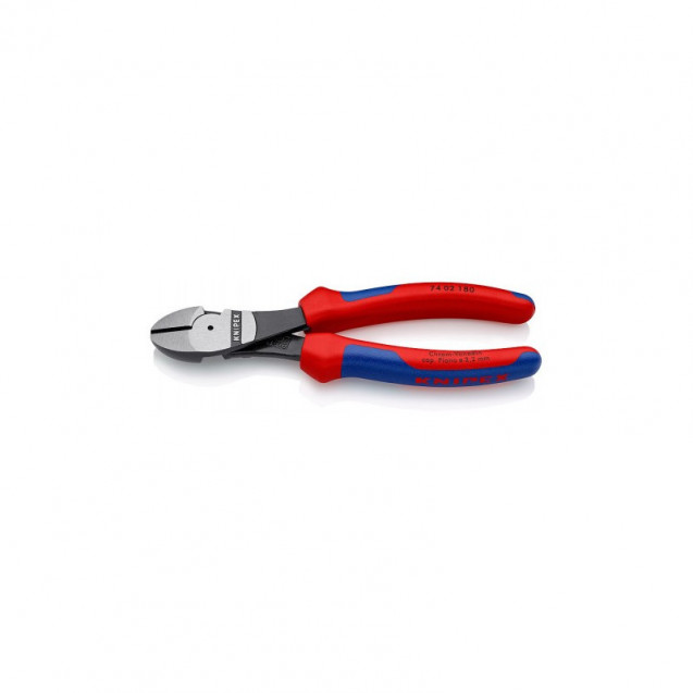 Кусачки боковые, высокой мощности KNIPEX 74 02 180 Кусачки боковые, высокой мощности KNIPEX 74 02 180