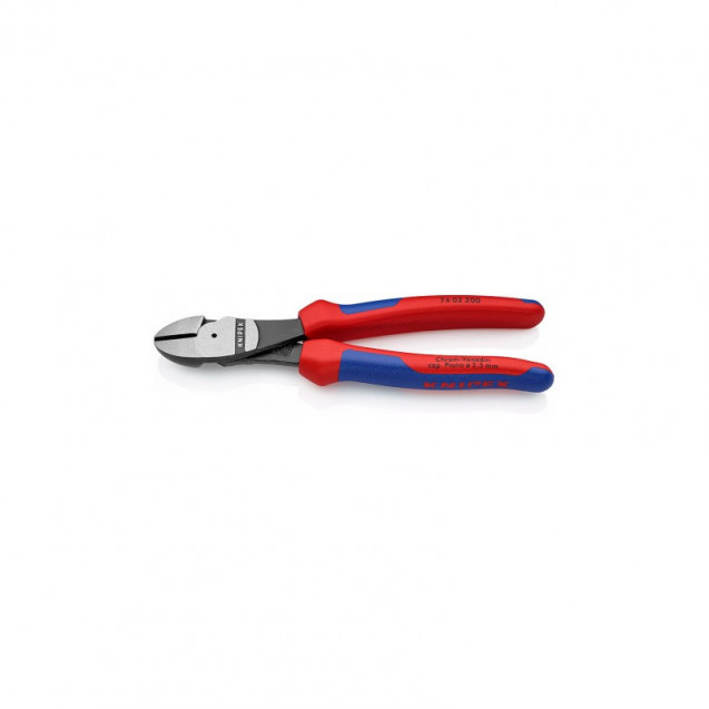 Кусачки боковые, высокой мощности KNIPEX 74 02 200 Кусачки боковые, высокой мощности KNIPEX 74 02 200