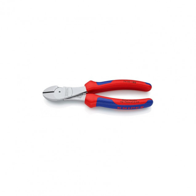 Кусачки боковые, высокой мощности KNIPEX 74 05 180 Кусачки боковые, высокой мощности KNIPEX 74 05 180