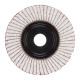 Лепестковый диск SLC50/125G40 ALUMINIUM 125 мм / зерно 40 MILWAUKEE