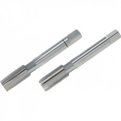 Метчики ручные G1/8 x 28, DIN 5157, HSS-G, комплект из 2 шт. VOLKEL Метчики ручные G1/8 x 28, DIN 5157, HSS-G, комплект из 2 шт. VOLKEL