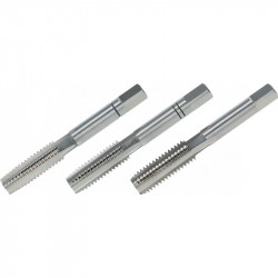 Метчики ручные M4x0.7, DIN 352, HSS-G, комплект из 3 штук, левые Метчики ручные M4x0.7, DIN 352, HSS-G, комплект из 3 штук, левые