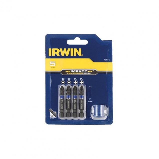 Набор бит PH2 5шт., IRWIN Набор бит PH2 5шт., IRWIN