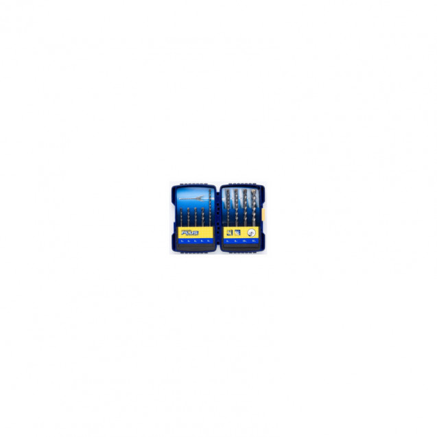 Набор буров SDS Plus SPDH 10шт. в кейсе / 5/5.5/6.0 x110мм, 5.5/6/8/10/12 x160мм, IRWIN