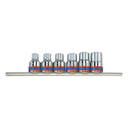 Набор торцевых головок 1/2 , TORX Е-стандарт 6 пр. KING TONY 4106PR Набор торцевых головок 1/2 , TORX Е-стандарт 6 пр. KING TONY 4106PR