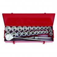 Набор головок 3/4 25 пр. KING TONY 6325CR01 Набор головок 3/4 25 пр. KING TONY 6325CR01