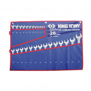 Набор ключей комби 26 шт. (6-32 мм) KING TONY 1226MRN Набор ключей комби 26 шт. (6-32 мм) KING TONY 1226MRN