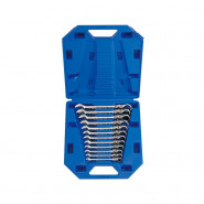 Набор ключей комби с шарниром и трещеткой 12 шт. (8-19мм) кейс Набор ключей комби с шарниром и трещеткой 12 шт. (8-19мм) кейс