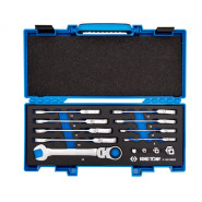 Набор ключей с трещоткой и карданом 13 предметов ЕВО Набор ключей с трещоткой и карданом 13 предметов ЕВО