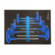 Набор L-образных ключей HEX 2-10 мм 8 ед. KING TONY 9-22108MRV Набор L-образных ключей HEX 2-10 мм 8 ед. KING TONY 9-22108MRV