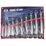 Набор накидных ключей, 6-32 мм, 10 предметов KING TONY 1710MR Набор накидных ключей, 6-32 мм, 10 предметов KING TONY 1710MR