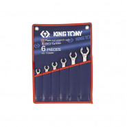 Набор ключей разрезных 6 ед. дюймовые KING TONY 1306SR