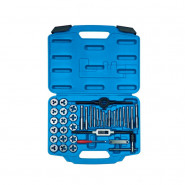 Набор метчиков и плашек дюймовых 39 предметов KING TONY 12939SQ1 Набор метчиков и плашек дюймовых 39 предметов KING TONY 12939SQ1