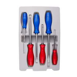Набор отверток в коробке, силовые, 6 предметов (1481&1482 SERIES)