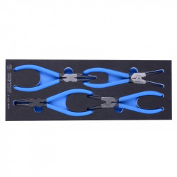 Набор съемников стопорных колец, 4 пр. (EVA ложемент) Набор съемников стопорных колец, 4 пр. (EVA ложемент)