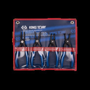 Набор съемников стопорных колец 4пр.усиленные Набор съемников стопорных колец 4пр.усиленные