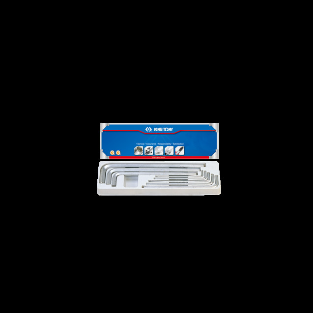 Набор Г-образных шестигранников 1/8 -9/16 , 8 пр. KING TONY 20208SR01
