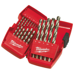 Набір свердл по металу THUNDERWEB HSS-G MILWAUKEE DIN338 (19шт) Набір свердл по металу THUNDERWEB HSS-G MILWAUKEE DIN338 (19шт)