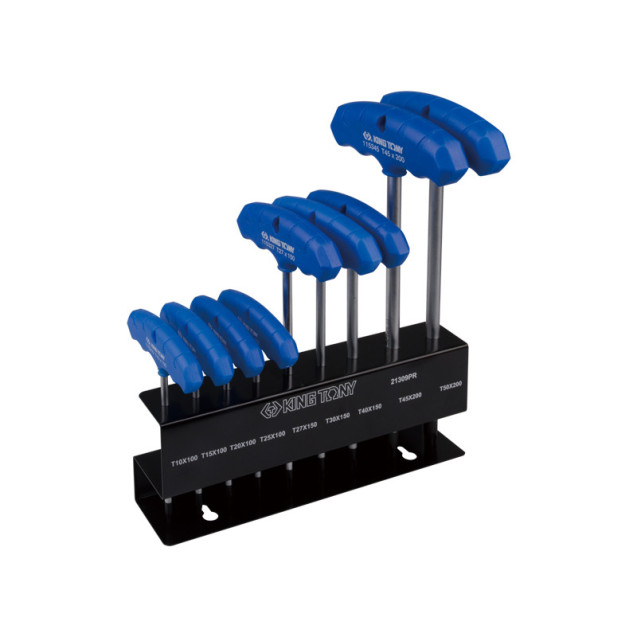 Набор Torx 9 ед. (Т10-Т50) Т-образных. Набор Torx 9 ед. (Т10-Т50) Т-образных.